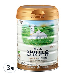 일동후디스 프리미엄 산양분유 2단계, 800g, 3개