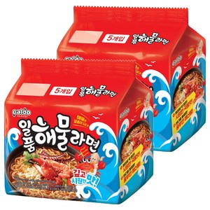 팔도일품 해물라면 115g, 10개