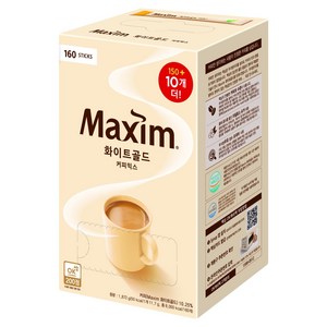 맥심 화이트골드 커피믹스, 11.7g, 160개입, 1개