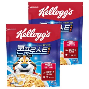 콘푸로스트 시리얼, 1.32kg, 2개