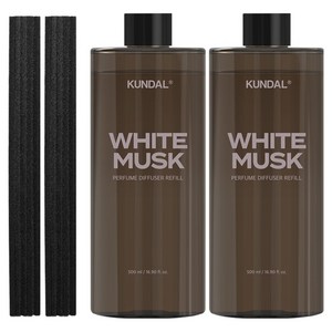 쿤달 퍼퓸 디퓨저 리필 2p + 리드스틱 10p