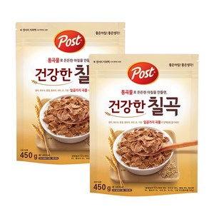 포스트 건강한 칠곡 시리얼, 450g, 2개