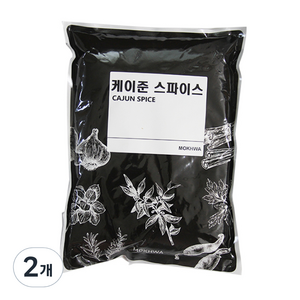 딜리셔스마켓 케이준 스파이스 조미료 팩, 1kg, 2개