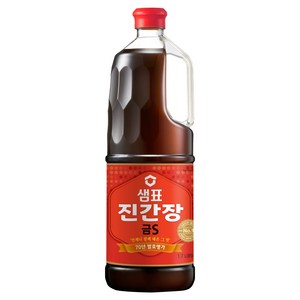 샘표 진간장 금S, 1.7L, 1개