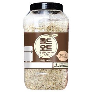 냉장고쏙 롤드 오트, 1.2kg, 1개