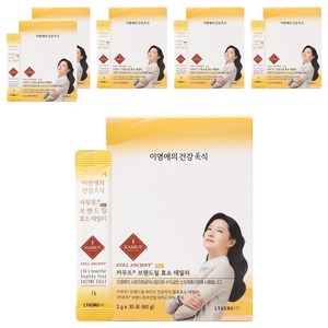 이영애의건강미식 카무트 브랜드밀 효소 데일리 30p, 60g, 6개