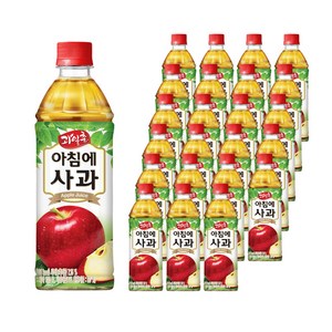 해태htb 아침에 사과, 500ml, 24개