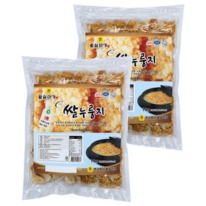 황실미가 쌀누룽지, 1kg, 2개
