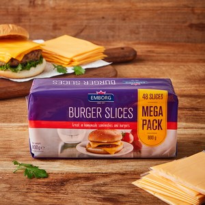 엠보그 버거용 슬라이스 치즈