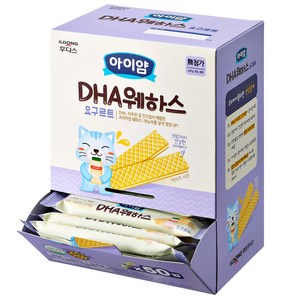 일동후디스 아동용 아이얌 DHA웨하스 6g x 50p, 요구르트, 300g, 1개