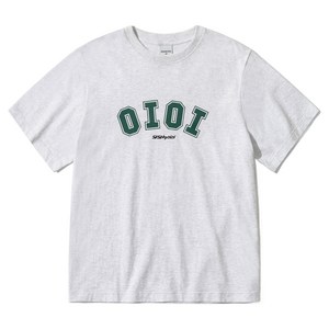 5252BYOIOI 남녀공용 시그니처 반팔 티셔츠