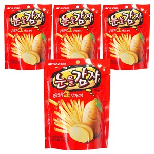 오리온 눈을감자, 56g, 4개