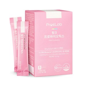 프로스랩 핑크 프로바이오틱스 여성 유산균, 60g, 1개