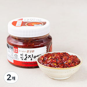 반찬단지 비빔오징어젓, 2개, 500g