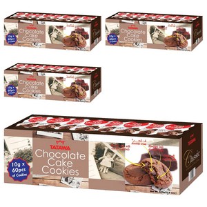 타타와 초콜릿 쿠키 60p, 600g, 4개