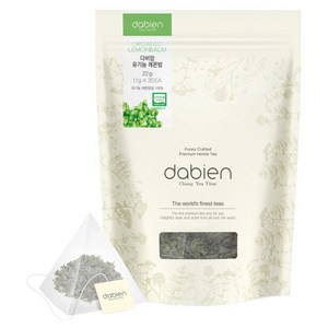 다비앙 유기농 레몬밤 차 생분해 티백