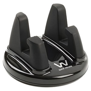 오토반 퀵 차량용 스마트폰 거치대, 블랙, 1개