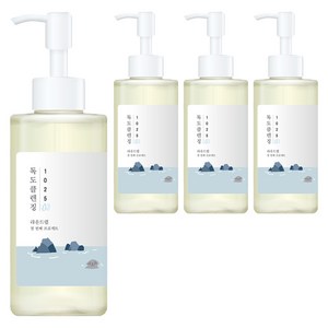 라운드랩 1025 독도 클렌징오일, 200ml, 4개