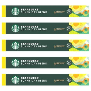 스타벅스 써니데이 블렌드 by 네스프레소 캡슐커피