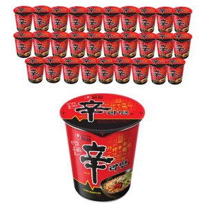 농심 신라면 컵 65g, 30개