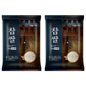 오리지널그레인 찹쌀, 5kg, 2개