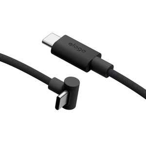 엘라고 C타입-C타입 PD 90도 고속 충전 케이블 60W