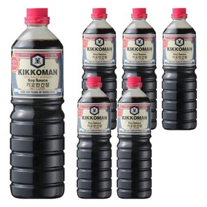 기꼬만 간장(양조간장), 1L, 6개