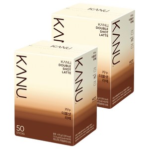 카누 더블샷 라떼 커피믹스 스틱
