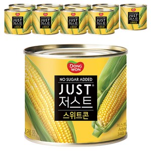 동원 저스트 노슈가 스위트콘, 340g, 10개