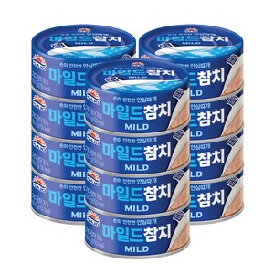 사조참치 마일드 참치, 100g, 12개
