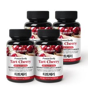 뉴트리디데이 프리미엄 타트체리 타블렛, 90정, 4개