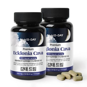 뉴트리디데이 감태 드림 타블렛 영양제, 90정, 2개