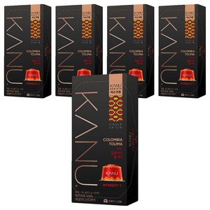 카누 바리스타 머신 전용 캡슐커피 콜롬비아 톨리마