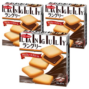 랑그리 초코 크림샌드, 132g, 3개