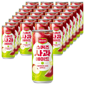 델몬트 스퀴즈 사과 에이드, 240ml, 30개