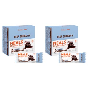 인테이크 밀스 프로틴 바 딥초코, 400g, 2개