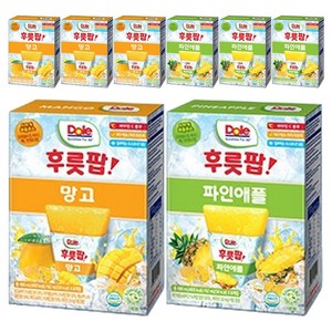 돌 후룻팝 파인애플 16p + 망고 16p, 62ml, 2세트