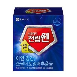 종근당건강 시원하다 전립쎈 쏘팔메토, 60정, 1개