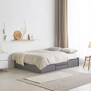 파로마 딜라잇 무헤드 통수납 4서랍 침대 프레임 방문설치