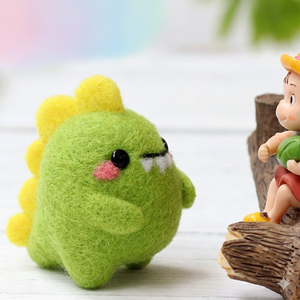 아트조이 DIY 양모펠트 키트, 아기 공룡, 1세트