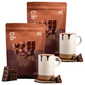 스위트컵 초코라떼 파우더, 1kg, 1개입, 2개