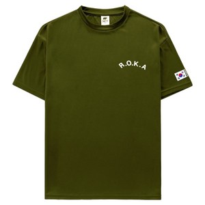 엠씨티 남녀공용 냉감 통기성 쿨 드라이 기능성 코리아아미 로카 반팔 티셔츠