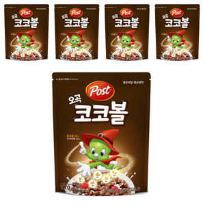 포스트 오곡 코코볼 시리얼, 570g, 5개