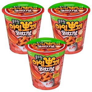 풀무원 아임뽀끼 오리지널 떡볶이, 102g, 3개