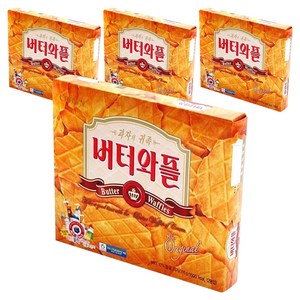 크라운 버터와플, 316g, 4개