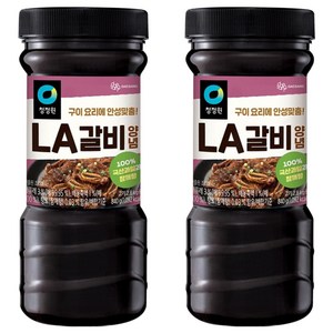 청정원 LA갈비양념, 840g, 2개