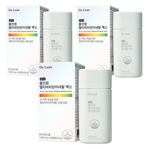 닥터린 올인원 멀티비타민미네랄 맥스, 60정, 3개