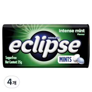 이클립스 캔디 인텐스민트향, 35g, 4개