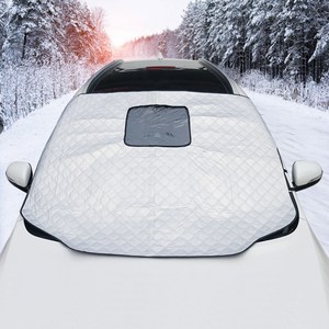 지엠지모터스 자석달린 성에방지 커버 프론트 대형 블랙박스형, 190 x 123 ..., 전차종