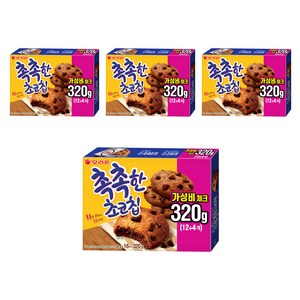 촉촉한초코칩, 320g, 4개